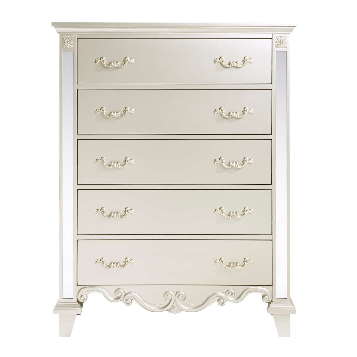 Ever 5 Drawer Chest - Champagne