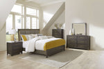 Amara 6 Drawer Dresser - Greyish Brown