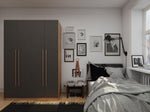Radfeld Wardrobe - Nature/Grey