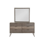 Haley 6-Piece King Bedroom Set - Grey