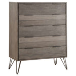 Haley 5 Drawer Chest - Grey