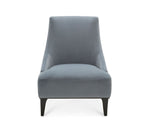 Maxine Slipper Chair - Slate