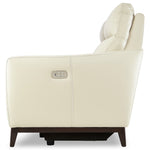 Wexner Dual Power Reclining Leather Loveseat - Colby Stone