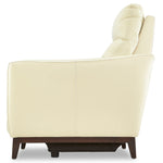 Wexner Dual Power Leather Recliner - Colby Stone