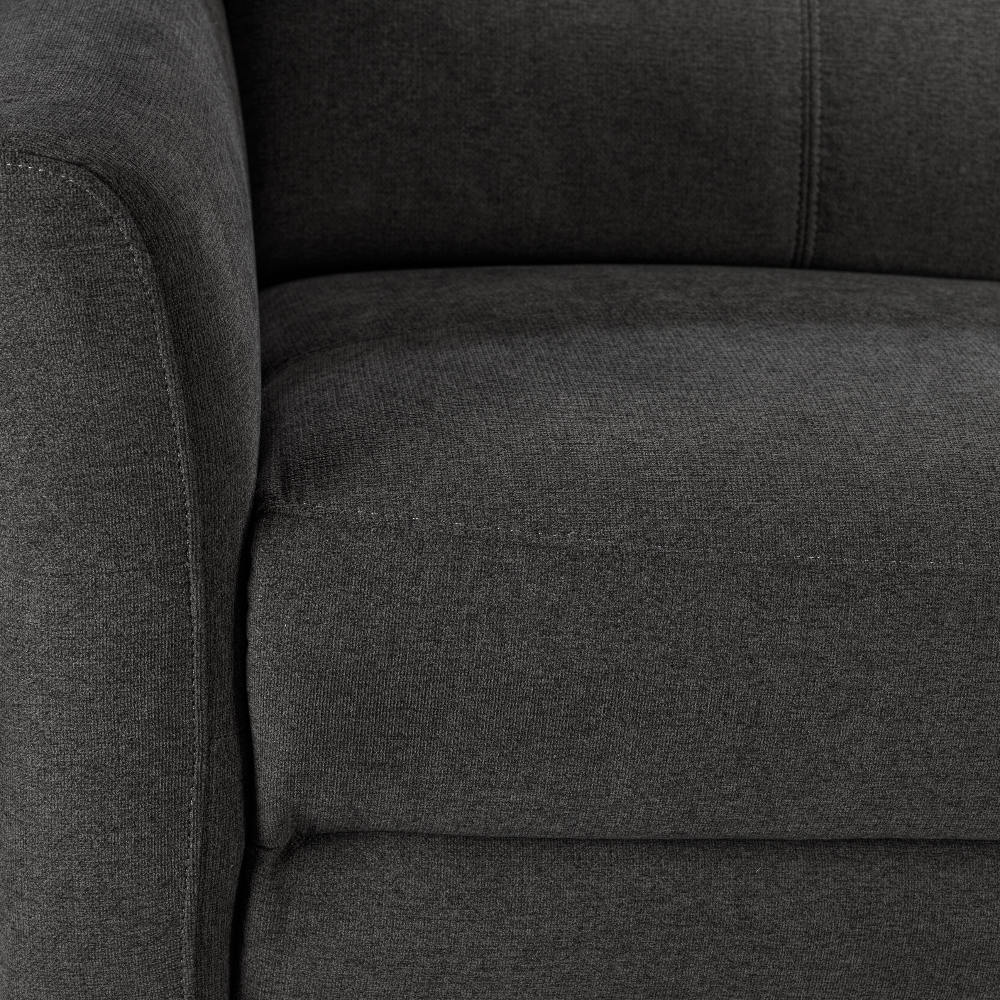 Francesca 2-Piece Power Reclining Sectional with Left-Facing Chaise - Starburst Metal