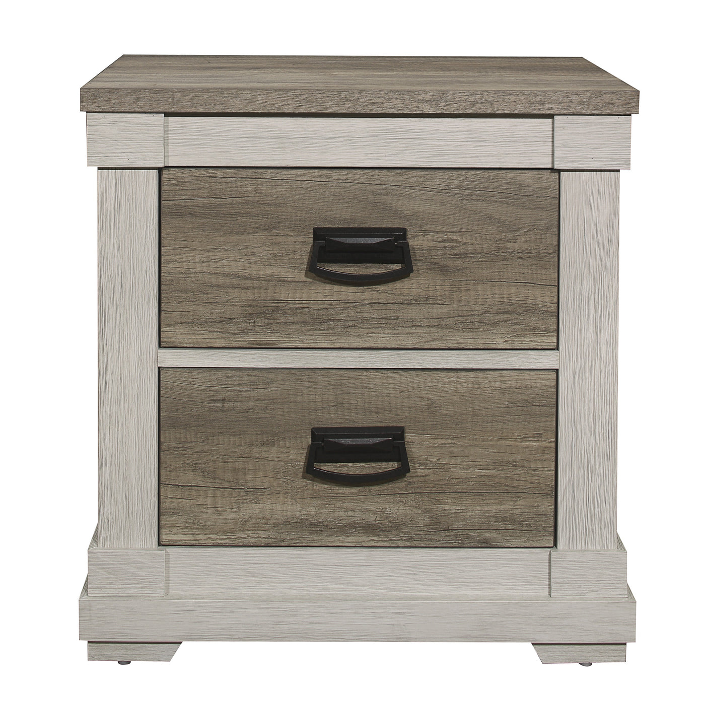 Rayne Night Table - Weathered Grey