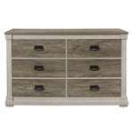 Rayne 6 Drawer Dresser - Weathered Grey