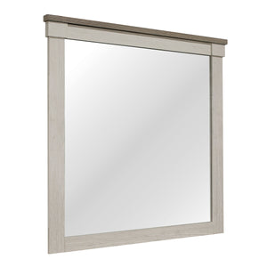Rayne Mirror - Weathered Grey