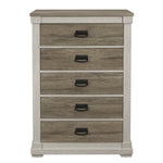 Rayne 5 Drawer Chest - Weathered Grey