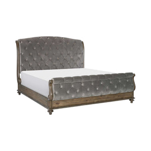 Rachelle 3-Piece Queen Bed - Pecan