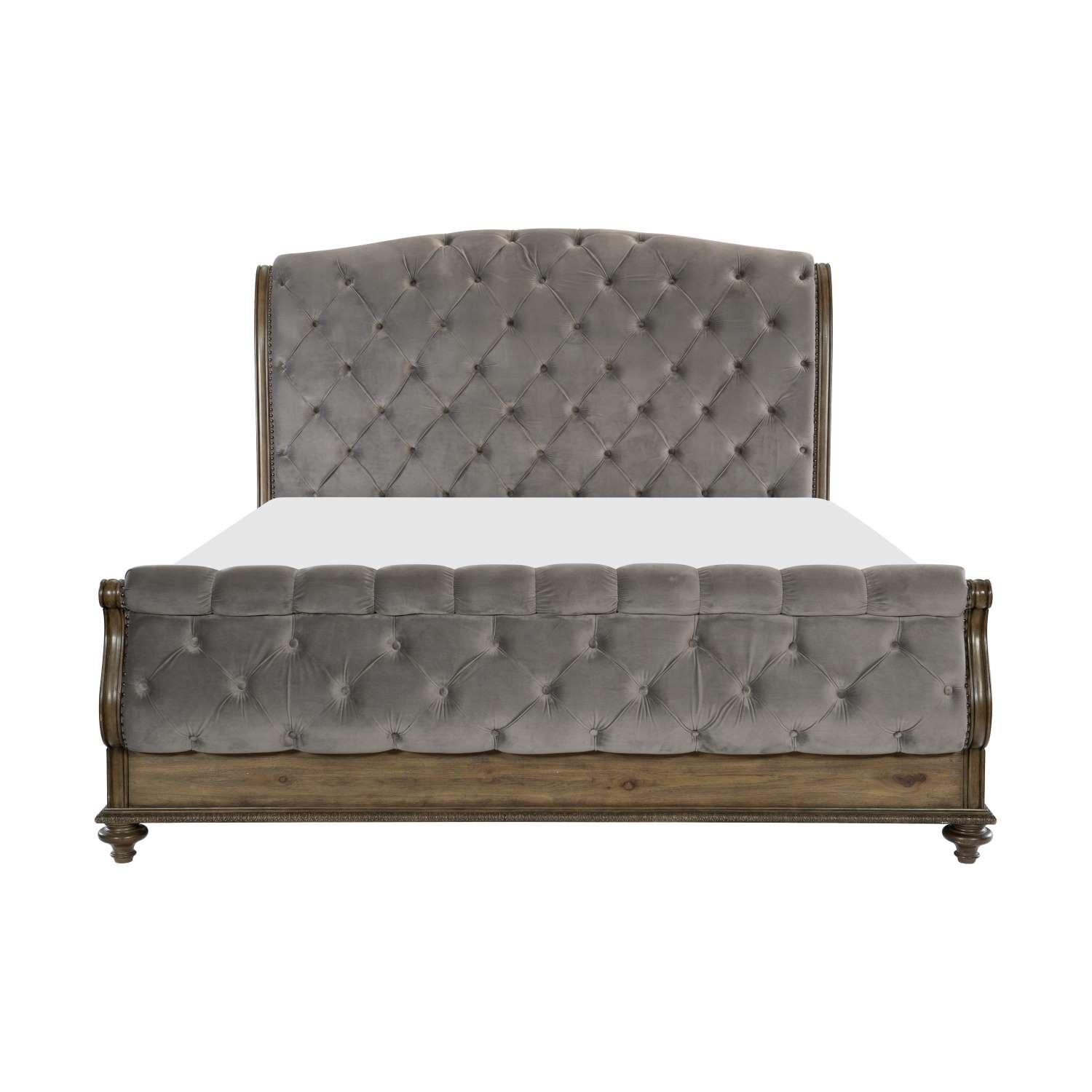 Rachelle 5-Piece Queen Bedroom Package - Pecan