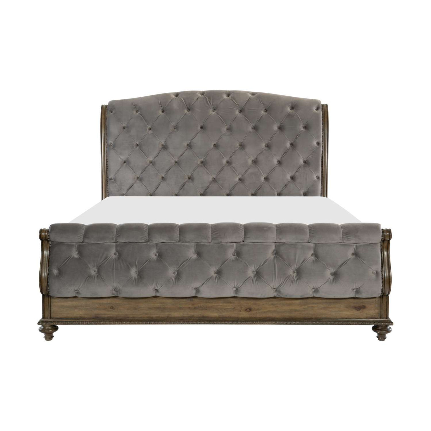 Rachelle 5-Piece King Bedroom Package - Pecan