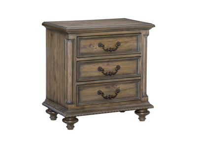 Rachelle Night Table - Pecan