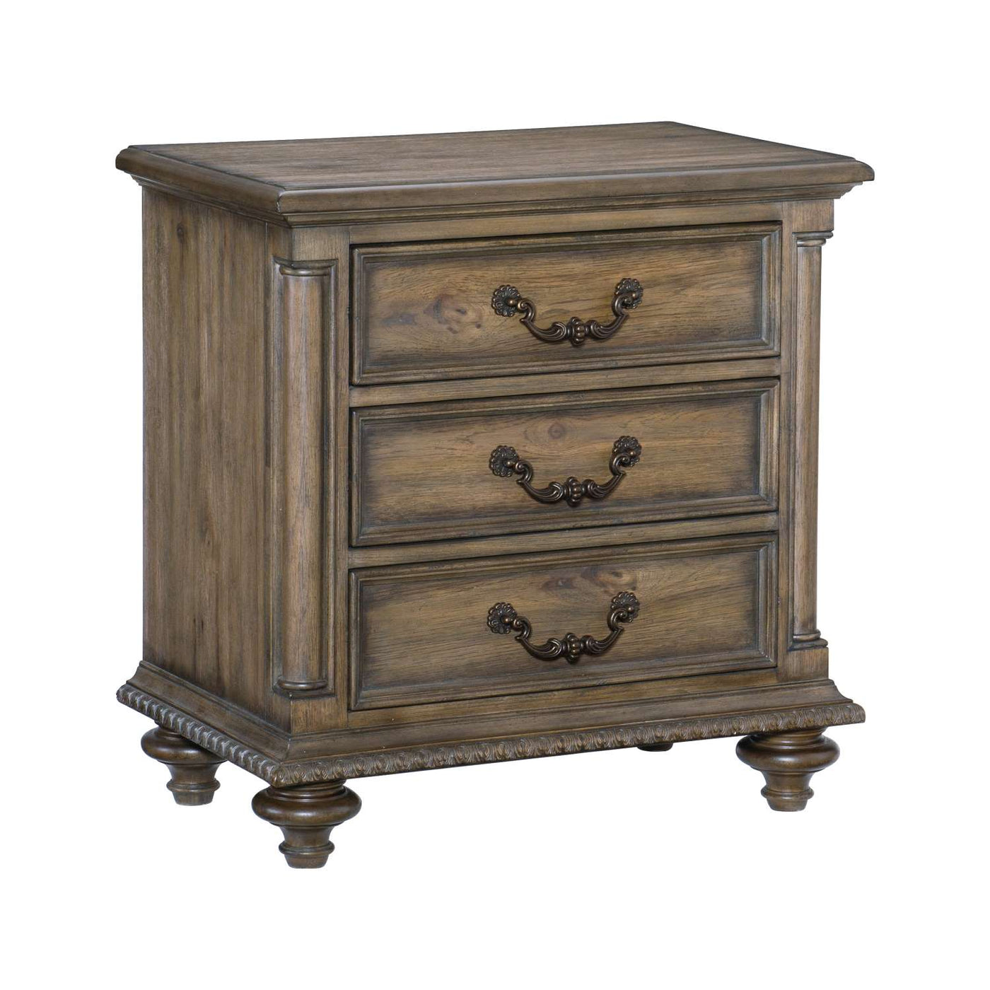 Rachelle 5-Piece King Bedroom Package - Pecan