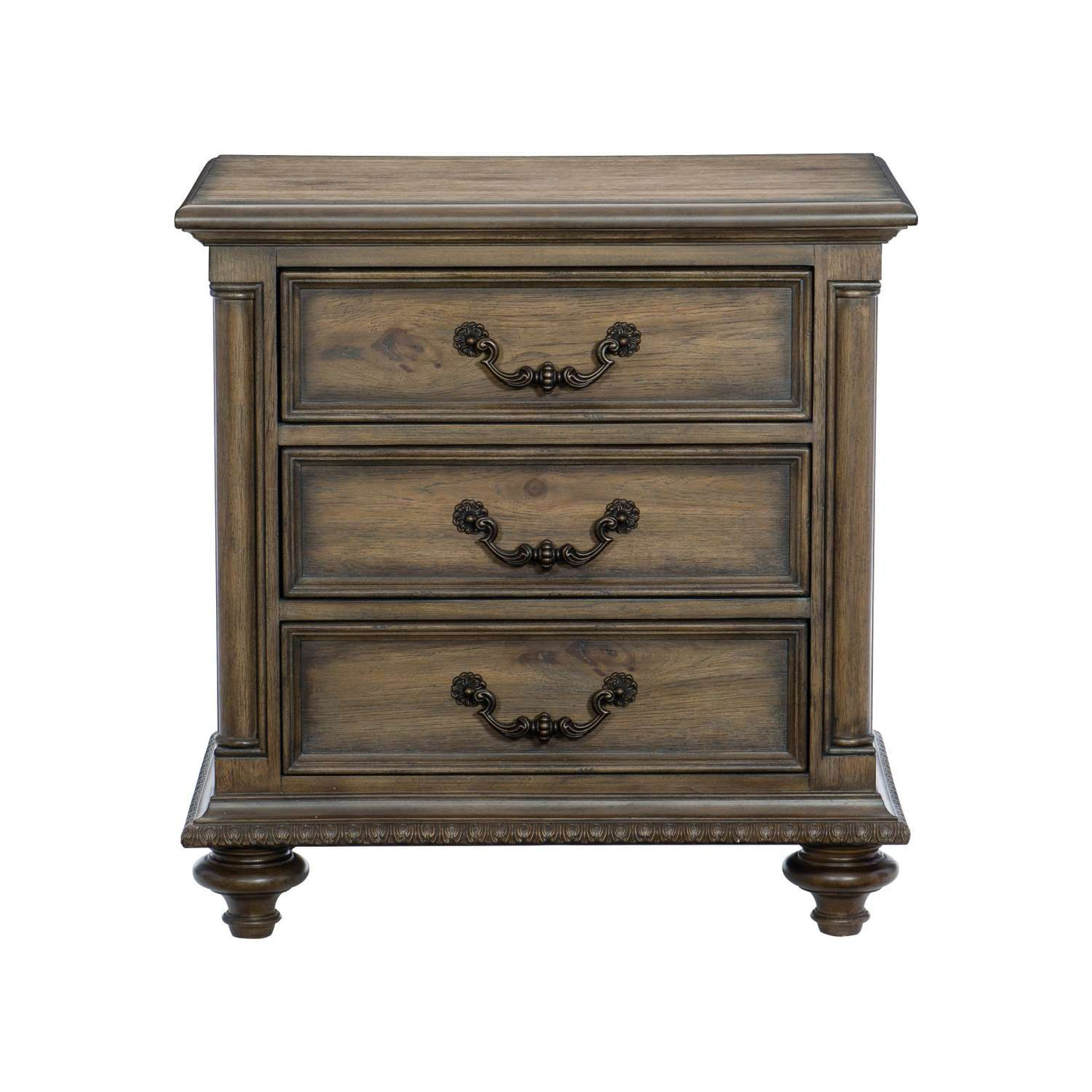 Rachelle 5-Piece King Bedroom Package - Pecan