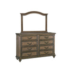 Rachelle 8 Drawer Dresser - Pecan