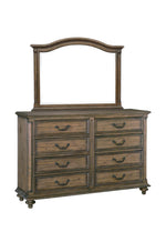 Rachelle 8 Drawer Dresser - Pecan