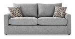 Harper Queen Sofa Bed with Innerspring Mattress - Grey