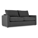 Harper Queen Sofa Bed with Innerspring Mattress - Charcoal