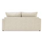 Harper Queen Sofa Bed with Memory Foam Mattress - Cream