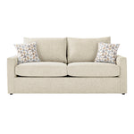 Harper Queen Sofa Bed with Memory Foam Mattress - Cream