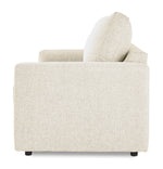 Harper Queen Sofa Bed with Memory Foam Mattress - Cream