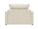 Harper Twin Sofa Bed with Memory Foam Mattress - Cream