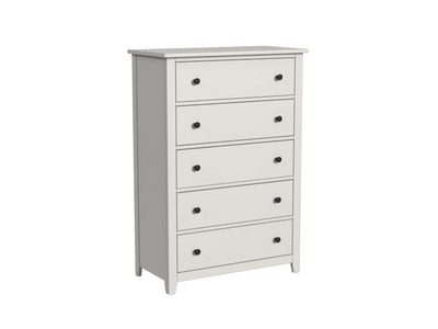 Lodge 5 Drawer Chest - Cream