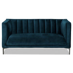 Celina Sofa and Loveseat Set - Blue