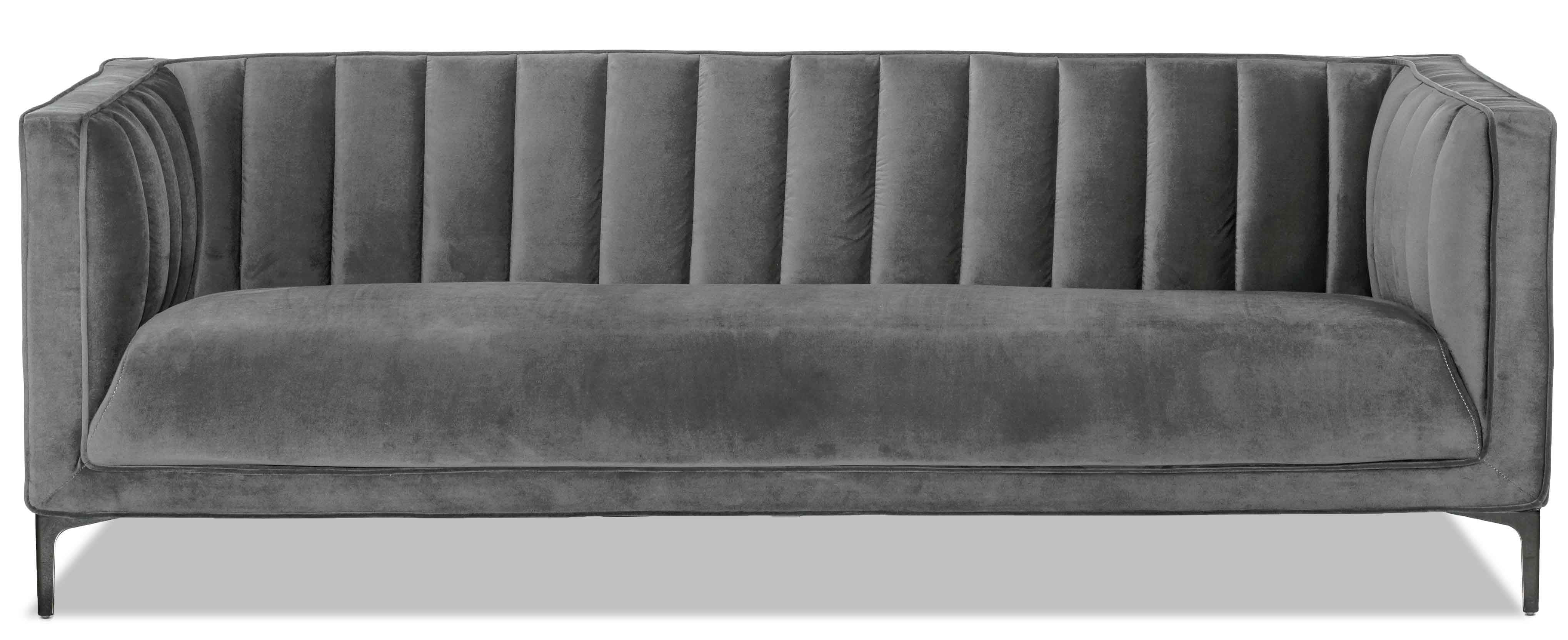 Celina Sofa and Chair Set - Light Grey