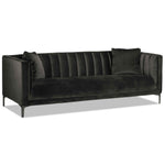Celina Sofa and Loveseat Set - Dark Grey