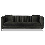 Celina Sofa, Loveseat and Chair Set - Dark Grey