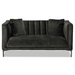 Celina Sofa and Loveseat Set - Dark Grey