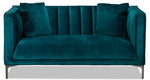 Celina Sofa, Loveseat and Chair Set - Green