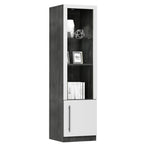 Joshua Entertainment Unit - White/Grey