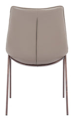 Teglberg Dining Chair - Greyish Brown/Walnut - Set of 2