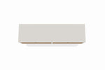 Lekedi 42" Floating Entertainment Centre - Off White/Cinnamon