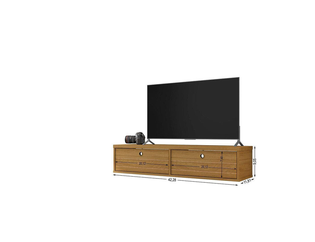 Lekedi 42" Floating Entertainment Centre - Cinnamon