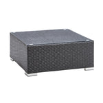 Crawley Outdoor Coffee Table - Beige and Black