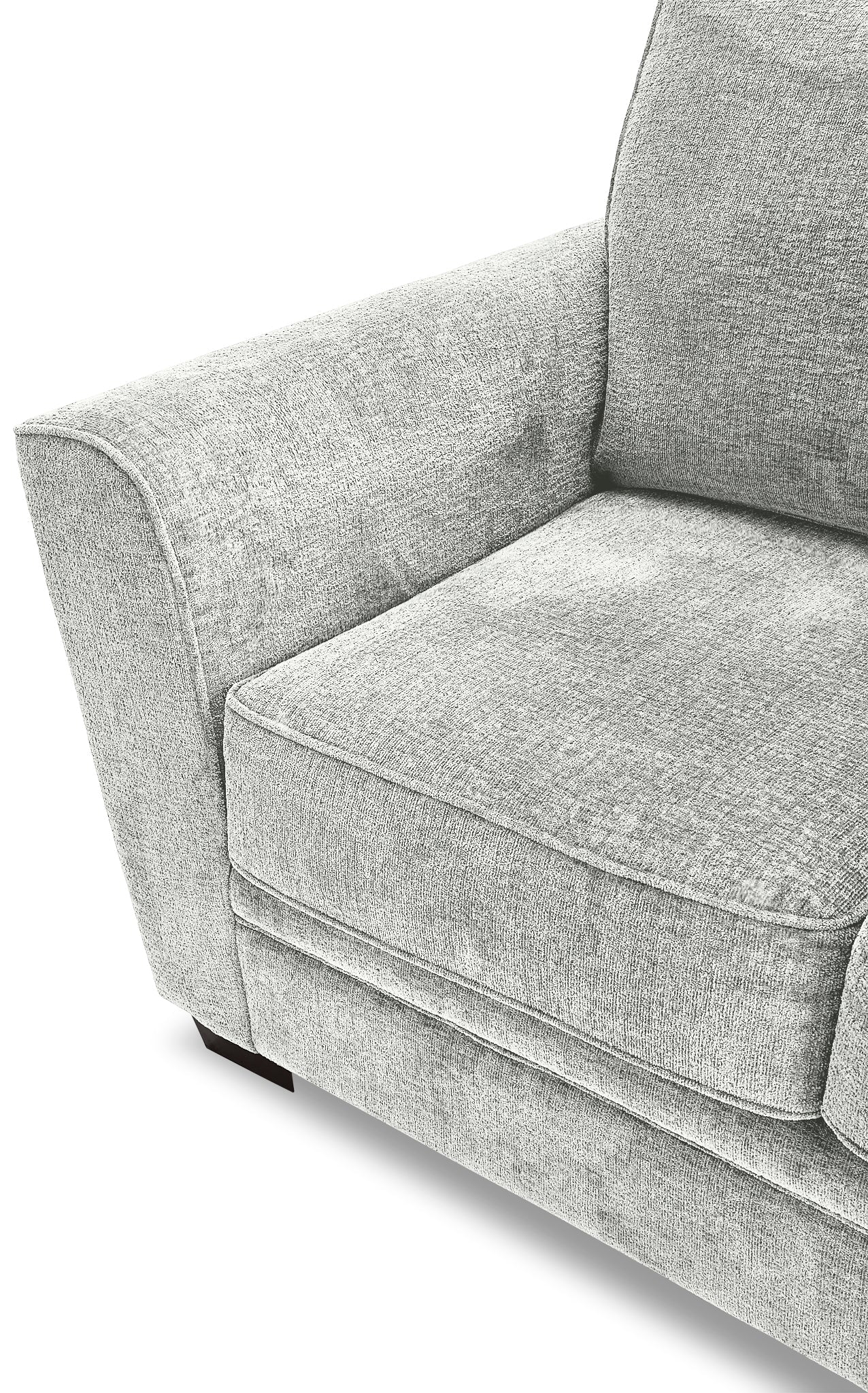 Daisy Sofa and Loveseat - White