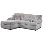 Jupiter 2-Piece Sectional with Left-Facing Chaise - Ash