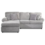 Jupiter 2-Piece Sectional with Left-Facing Chaise - Ash