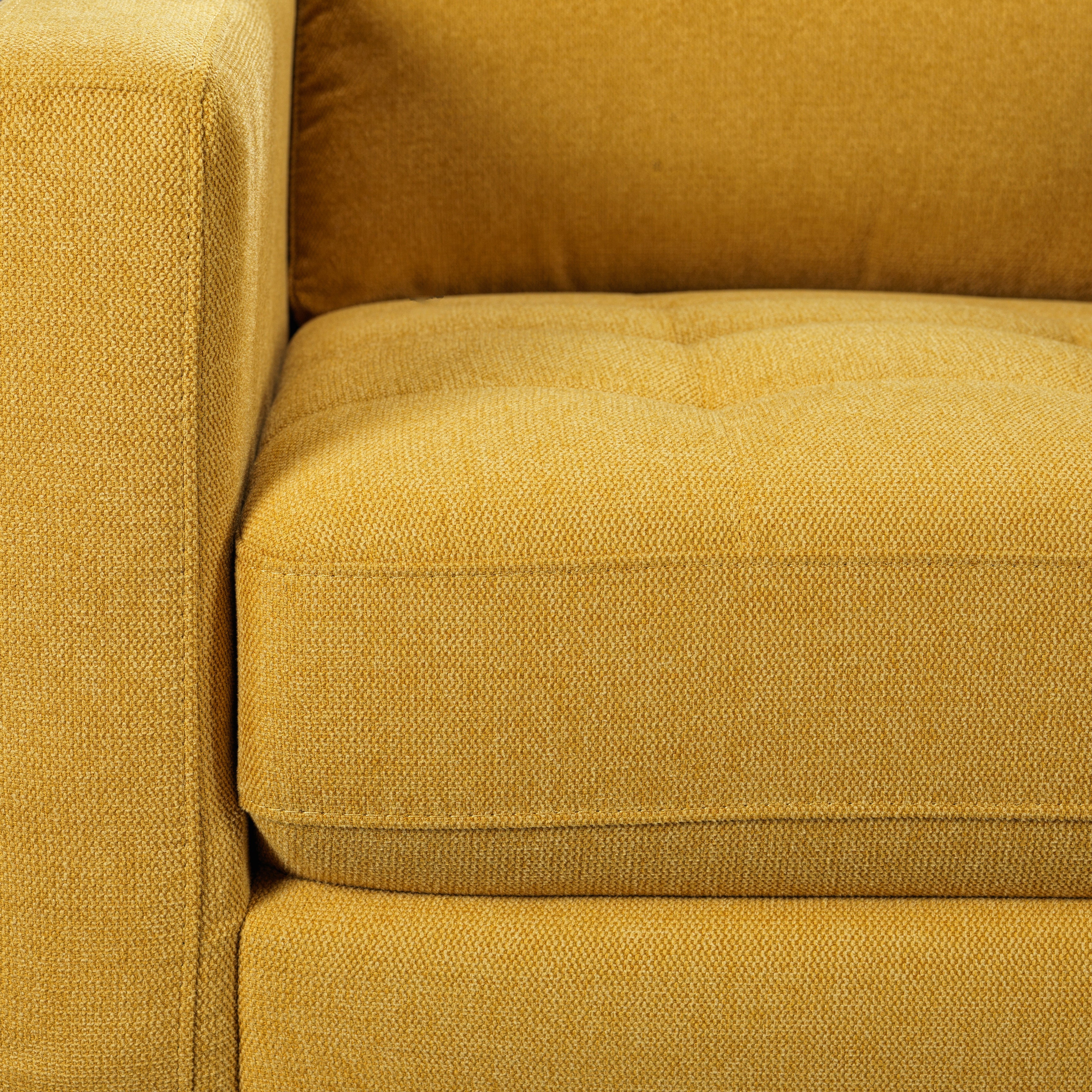 Leanne Sofa and Chair Set - Yellow
