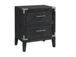 Laguna 5-Piece King Bedroom Package - Weathered Oak and Black