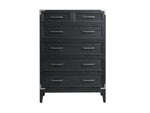 Laguna 5-Piece Queen Bedroom Package - Weathered Oak and Black