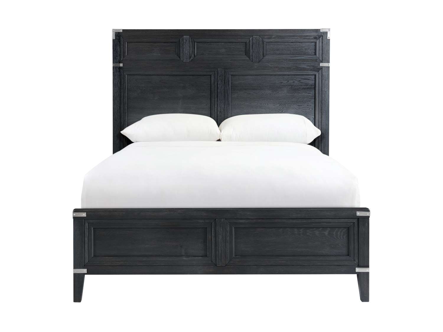 Laguna 5-Piece Queen Bedroom Package - Weathered Oak and Black