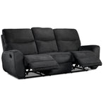 Fletcher Reclining Sofa - Dark Grey