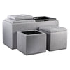Malmo Ottoman - Light Grey