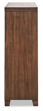 Nathan 5 Drawer Chest - Brown