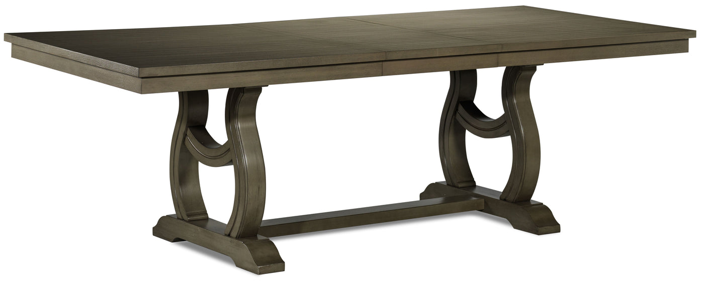 Cleopatra 9-Piece Dining Room Set - Oak